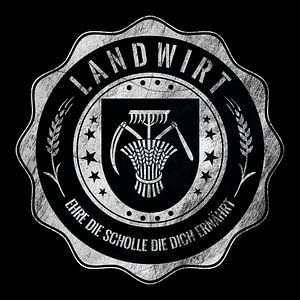 Landwirt, Zunftwappen, Handwerk, Beruf