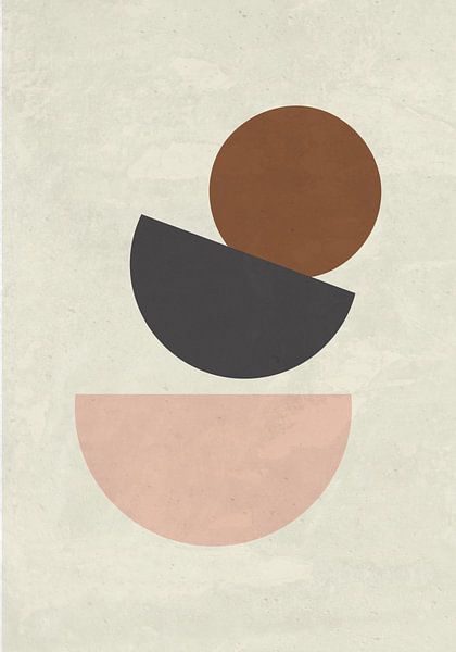 Collage abstract 1/3 by Mirjam Duizendstra