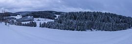 Deutschland, Abgelegene unberührte Schwarzwald-Winterlandschaft extra groß von adventure-photos