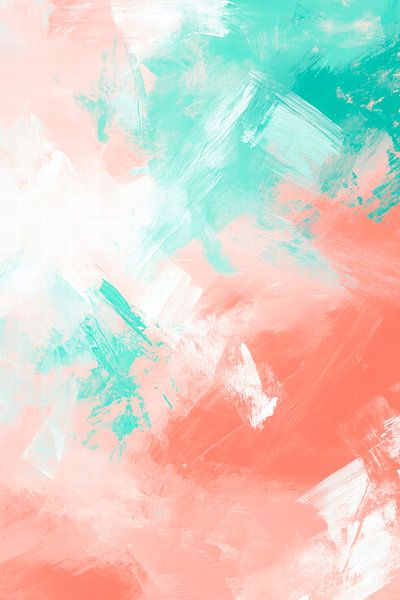 Pastel-coloured demolition art - Harmonious by Poster Art Shop