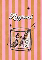 Negroni sur les rayures