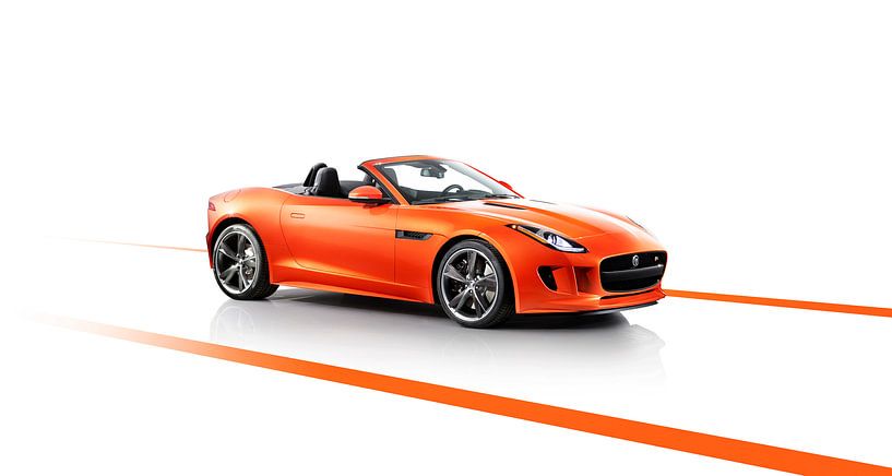 Jaguar F-Type sportscar par Atelier Liesjes
