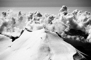 Mountaineers on the Monte Rosa by Menno Boermans