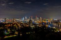 Skyline Rotterdam van Kevin Vervoort thumbnail