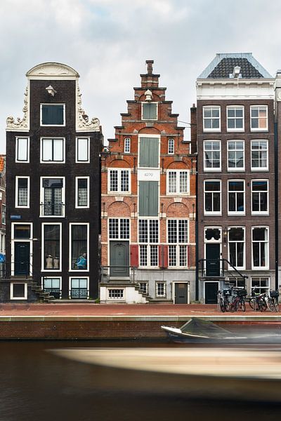 Häuser an der Herengracht, Amsterdam von Lorena Cirstea