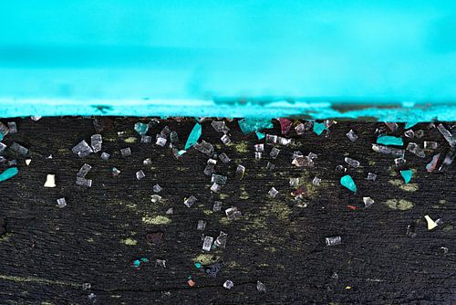 Fenêtre brisée, gare d'As, Belgique