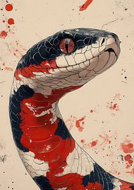 Dans le sifflement du silence : le serpent comme apparition mystérieuse sur Niklas Maximilian