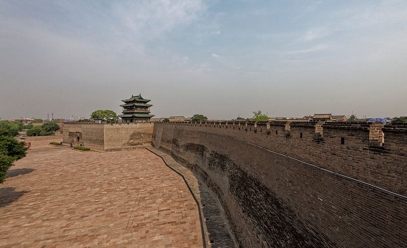 City wall of Pingyao, China by Imageditor