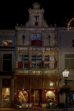 Het Olde Vleyshuis aan de Oudestraat in de Nederlandse stad Kampen