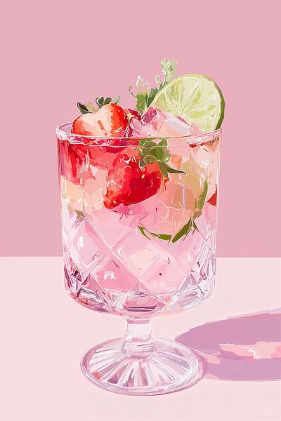 Fraise et citron vert n° 2 par Studio BB