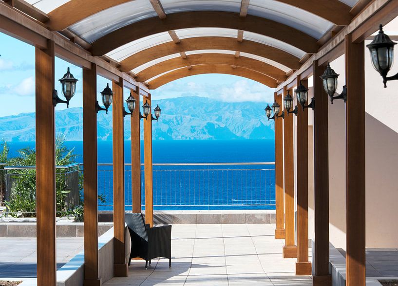 view on ocean on tenerife by ChrisWillemsen