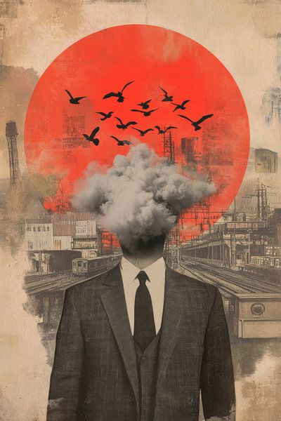 The man without thoughts by Poster Art Shop
