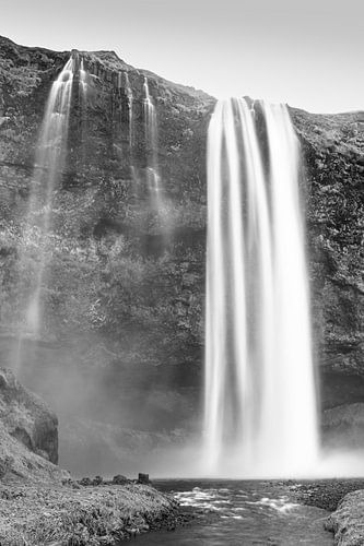 De Seljalandsfoss waterval in IJsland van KC Photography