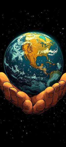 &quot;Die Welt halten: Universal Concern&quot; von fredi arlangga