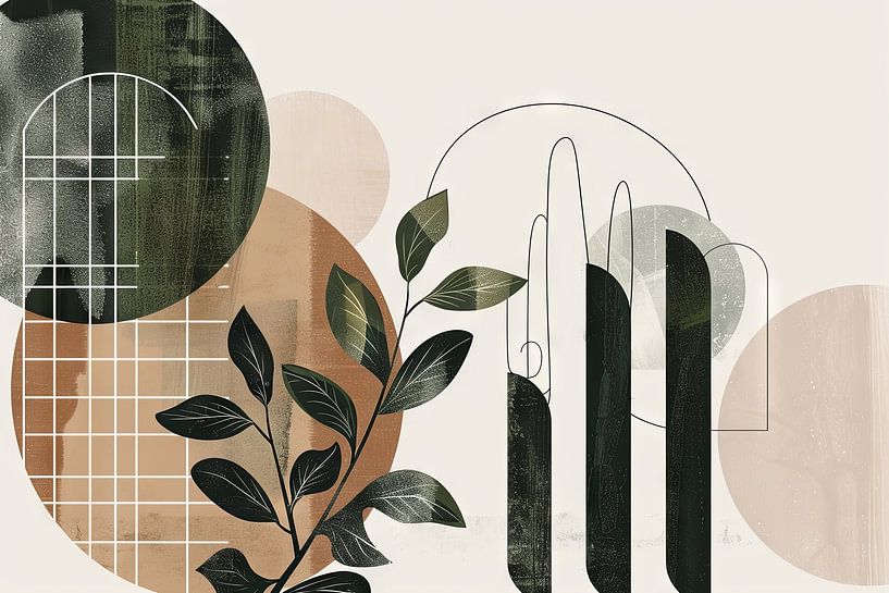 Green harmony by Poster Art Shop