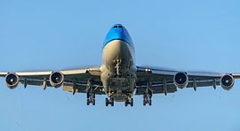 Landung KLM Boeing 747-400 