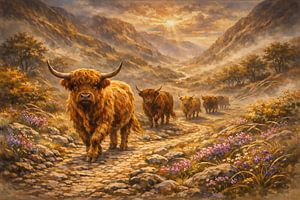 Hoorns im Morgenlicht