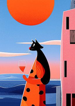 Neko needs a break by Studio Sumi