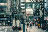 De straten van Seoul. van Mickéle Godderis thumbnail