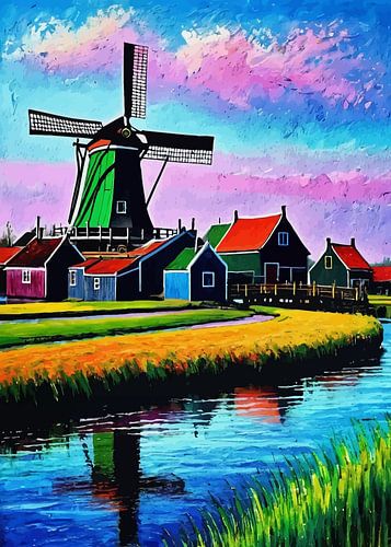 The Zaanse Schans,