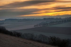Zonsopkomst boven het Plateau van Ubachsberg