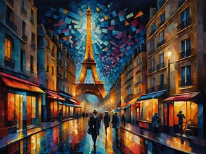 Spectacle de lumière à Paris