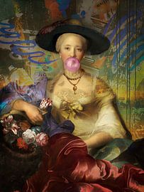 Pop Art Lady von Julian Cross