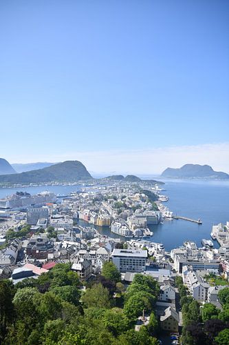 The city of Stavanger in Norway