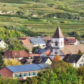 Lieu de vin Achkarren am Kaiserstuhl,Forêt-Noire,Allemagne sur Peter Eckert