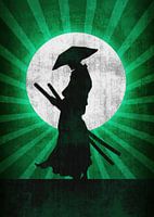 Samurai Scherenschnitt V4