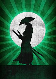 Samurai silhouet V4 van artisticdesign1903