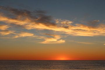 Nachglühen nach Sonnenuntergang auf Sylt