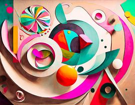 Kunst kleuren schilderen