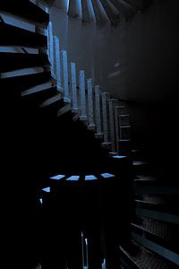 spiral staircase by Dafne Op 't Eijnde