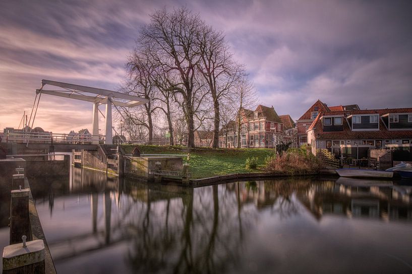 Brug in Hoorn  par Jan Siebring