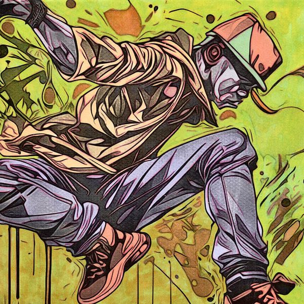 Jump! Motif 3 by zam art