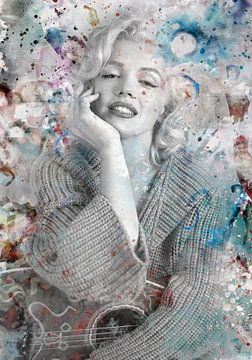 Marilyn Monroe van Maaike Wycisk
