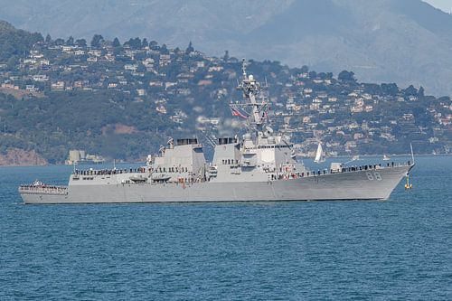 USS Preble (DGG-88) torpedobootjager.
