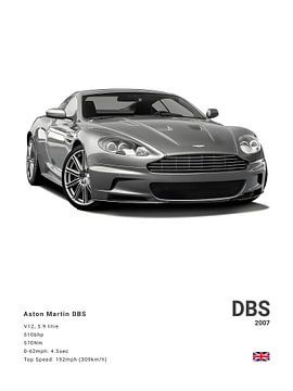 Aston Martin DBS 2007 von Artstyle