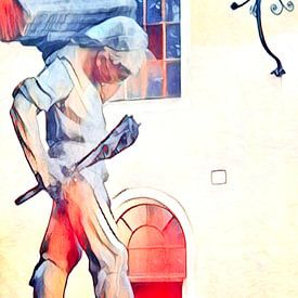Salzträger, Hallein von zam art