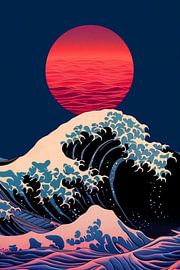 Japanese mountains by Ricko Van Houten