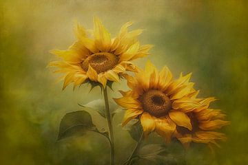 Zonnebloemen van Alida Jorissen