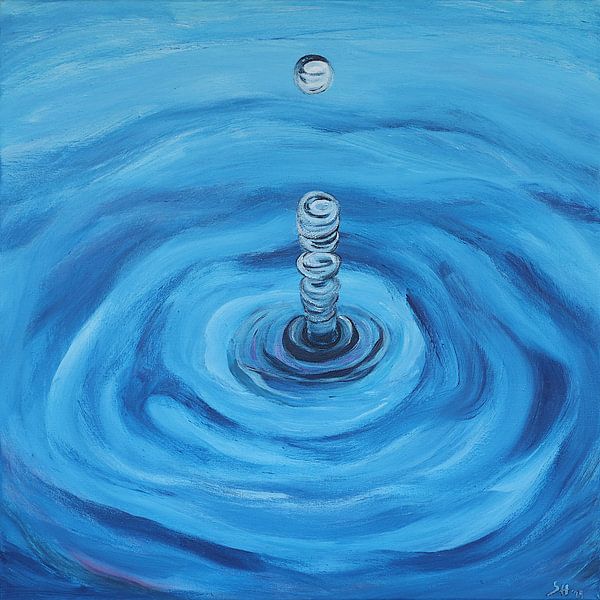 Drops of water by silke.art - Silke Hemelt -