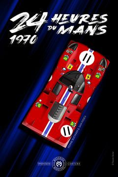 24 Heures du Mans 1970, Ferrari 512S No.11 van Theodor Decker