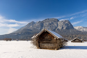 Winterstimmung unterm Kramer in Garmisch-Partenkirchen