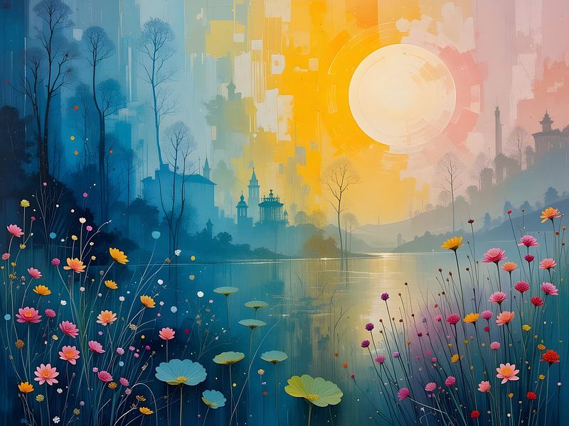 Moonlight At The Lake von HorizonArtistry