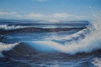 Painting seastorm