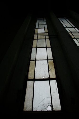 Een verlaten fabriek 