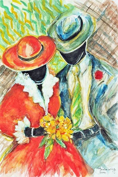 The Caribbean wedding... by Ineke de Rijk