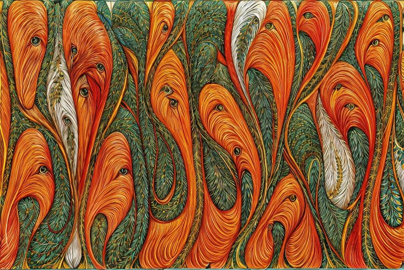 spiritual image abstract by Egon Zitter
